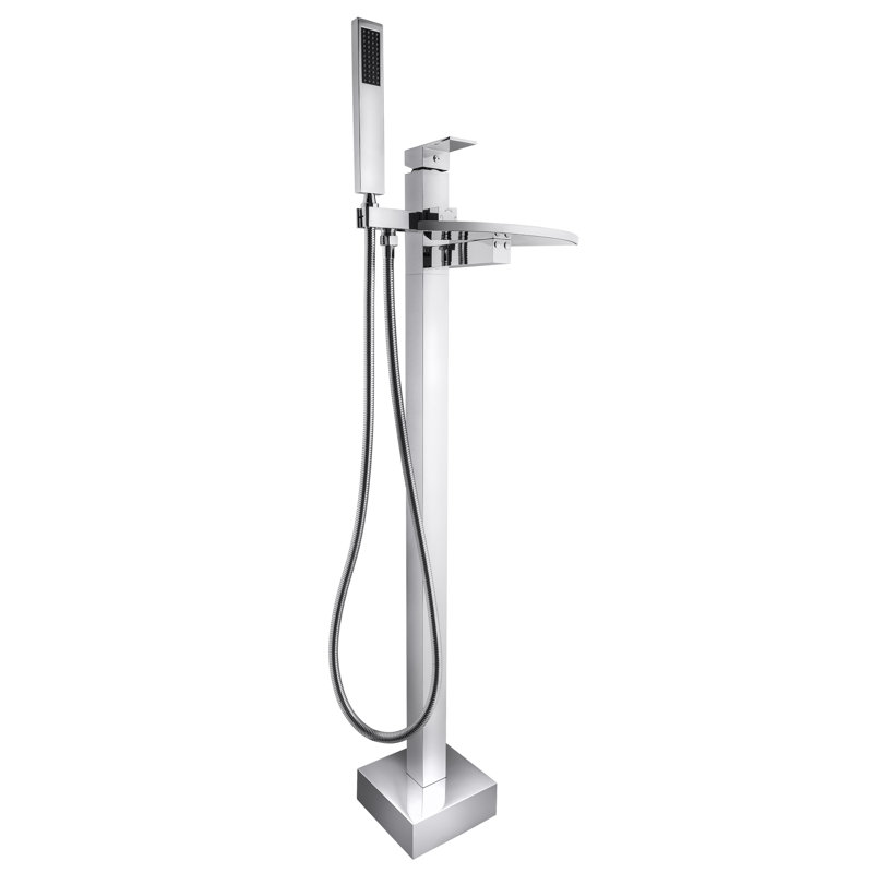 AKDY Pressure Balanced Deck Mounted Freestanding Tub Filler & Reviews